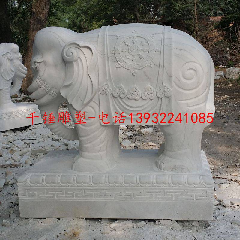 曲阳石雕大象,传统石象雕刻